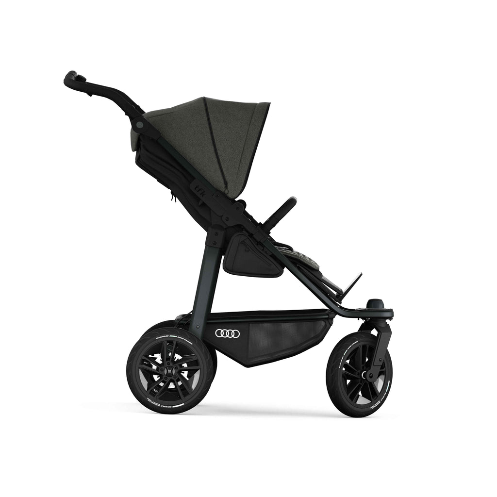 tfk Mono3 Audi Edition - 3 Wheel Stroller with Follow Up Seat