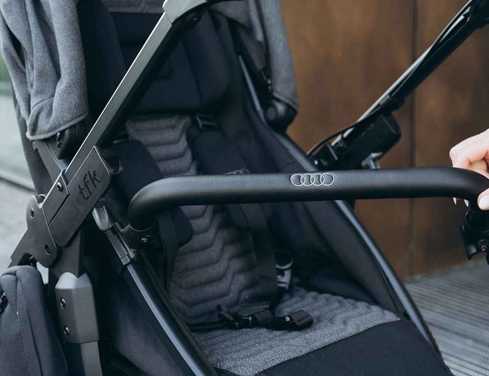 tfk Mono3 Audi Edition - 3 Wheel Stroller with Follow Up Seat